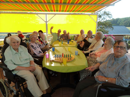 Ein Tag auf der Terrasse 10.08.2016